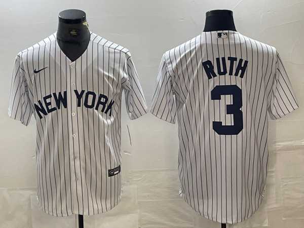 Men's New York Yankees #3 Babe Ruth White 2024 Cool Base Stitched Jerseys,We sell and wholesale Men's New York Yankees #3 Babe Ruth White 2024 Cool Base Stitched Jerseys on line form chian!